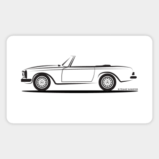 Mercedes Benz Pagoda W113 Pagode Magnet